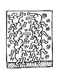 Pop Shop (Family)-Keith Haring-Art Print