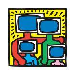 A Pile of Crowns for Jean-Michel Basquiat, 1988-Keith Haring-Framed Giclee Print