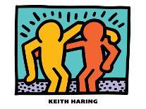 Pop Shop (DJ)-Keith Haring-Art Print