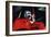 Keith Moon Red Drums-null-Framed Art Print