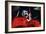 Keith Moon Red Drums-null-Framed Art Print