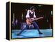 Keith Richards During a Performance by the Rolling Stones-null-Framed Premier Image Canvas