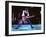 Keith Richards During a Performance by the Rolling Stones-null-Framed Premium Photographic Print