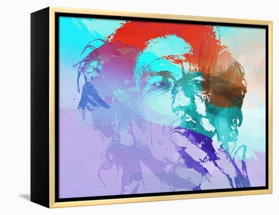 Keith Richards-NaxArt-Framed Stretched Canvas