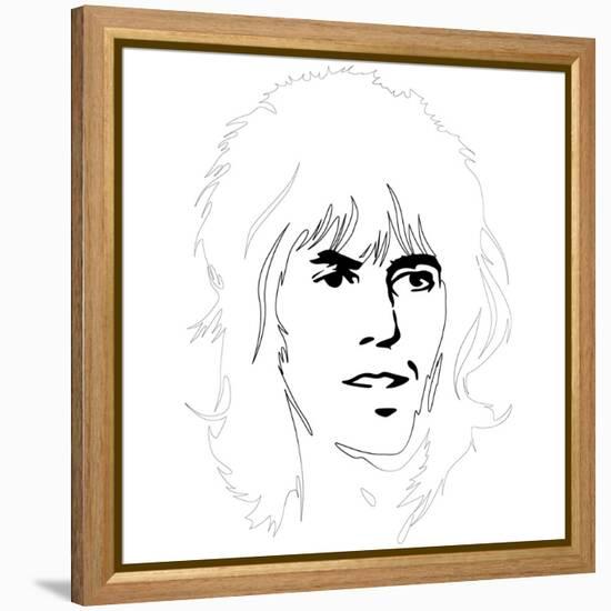 Keith Richards-Logan Huxley-Framed Stretched Canvas