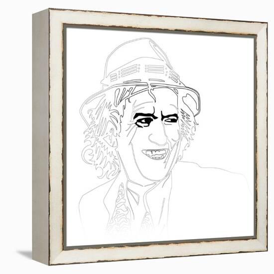 Keith Richards-Logan Huxley-Framed Stretched Canvas