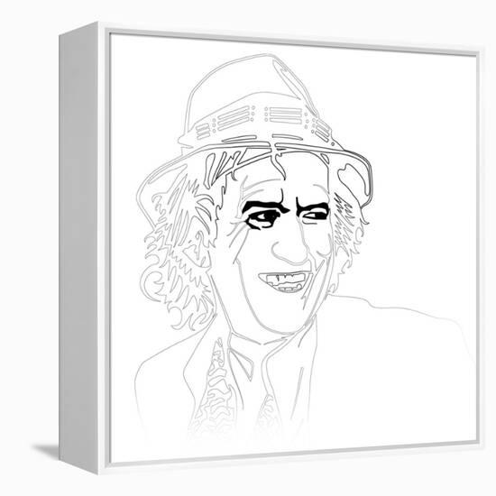 Keith Richards-Logan Huxley-Framed Stretched Canvas