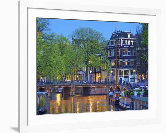 Keizersgracht, Amsterdam, Netherlands-Neil Farrin-Framed Premium Photographic Print