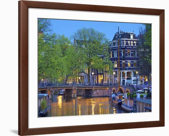 Keizersgracht, Amsterdam, Netherlands-Neil Farrin-Framed Premium Photographic Print