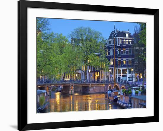 Keizersgracht, Amsterdam, Netherlands-Neil Farrin-Framed Premium Photographic Print