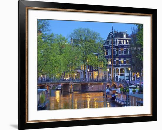 Keizersgracht, Amsterdam, Netherlands-Neil Farrin-Framed Premium Photographic Print