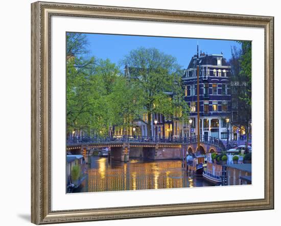 Keizersgracht, Amsterdam, Netherlands-Neil Farrin-Framed Premium Photographic Print