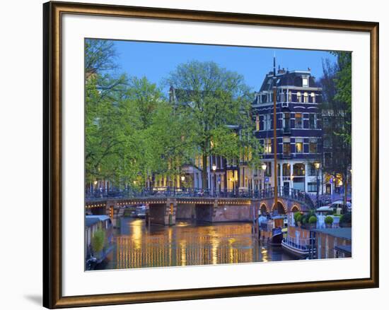 Keizersgracht, Amsterdam, Netherlands-Neil Farrin-Framed Premium Photographic Print