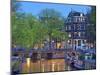 Keizersgracht, Amsterdam, Netherlands-Neil Farrin-Mounted Photographic Print