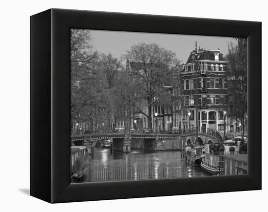 Keizersgracht, Amsterdam, Netherlands-Neil Farrin-Framed Premier Image Canvas