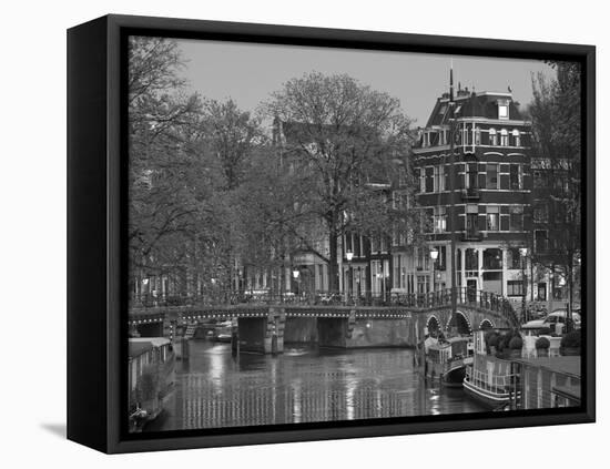 Keizersgracht, Amsterdam, Netherlands-Neil Farrin-Framed Premier Image Canvas