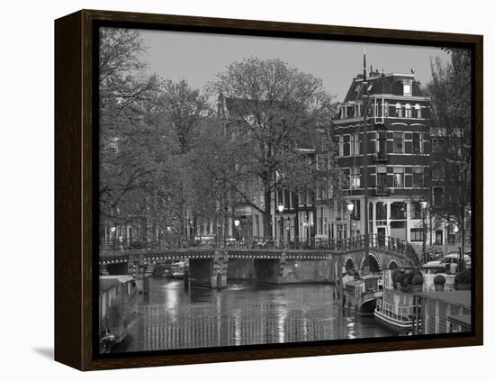 Keizersgracht, Amsterdam, Netherlands-Neil Farrin-Framed Premier Image Canvas