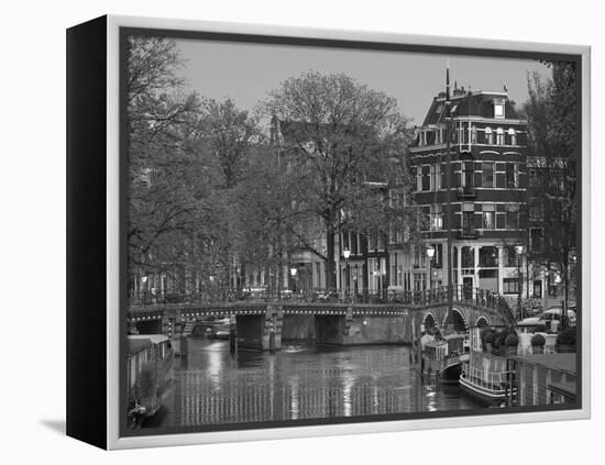 Keizersgracht, Amsterdam, Netherlands-Neil Farrin-Framed Premier Image Canvas