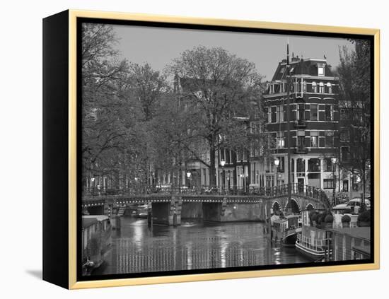 Keizersgracht, Amsterdam, Netherlands-Neil Farrin-Framed Premier Image Canvas