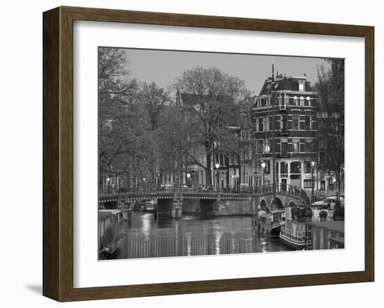 Keizersgracht, Amsterdam, Netherlands-Neil Farrin-Framed Photographic Print