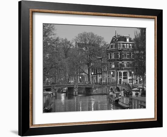 Keizersgracht, Amsterdam, Netherlands-Neil Farrin-Framed Photographic Print