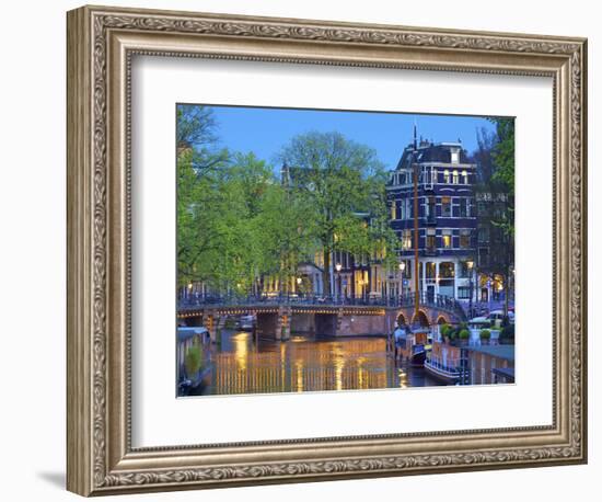 Keizersgracht, Amsterdam, Netherlands-Neil Farrin-Framed Photographic Print
