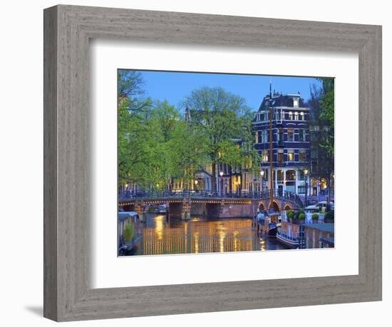 Keizersgracht, Amsterdam, Netherlands-Neil Farrin-Framed Photographic Print