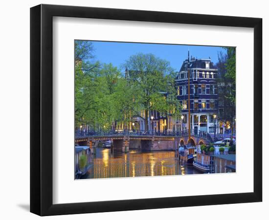 Keizersgracht, Amsterdam, Netherlands-Neil Farrin-Framed Photographic Print