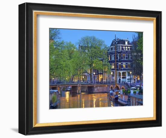 Keizersgracht, Amsterdam, Netherlands-Neil Farrin-Framed Photographic Print