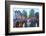 Keizersgracht and Leidsegracht Canals at Dusk, Amsterdam, Netherlands, Europe-Amanda Hall-Framed Photographic Print