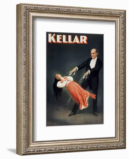 Kellar: Levitation-null-Framed Giclee Print