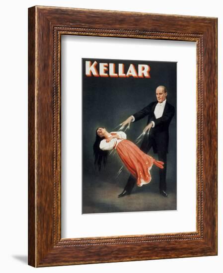 Kellar: Levitation-null-Framed Giclee Print