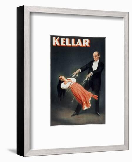 Kellar: Levitation-null-Framed Giclee Print