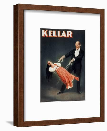 Kellar: Levitation-null-Framed Giclee Print