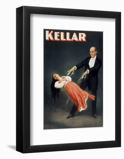 Kellar: Levitation-Vintage Reproduction-Framed Art Print