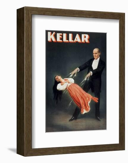 Kellar: Levitation-Vintage Reproduction-Framed Art Print