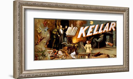 Keller the Magician-null-Framed Giclee Print