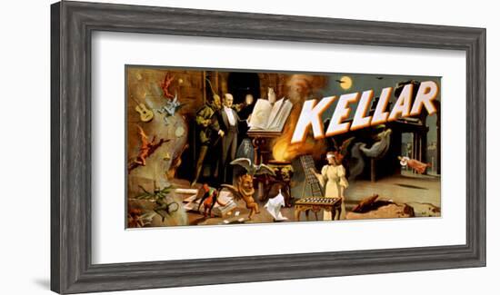 Keller the Magician-null-Framed Giclee Print