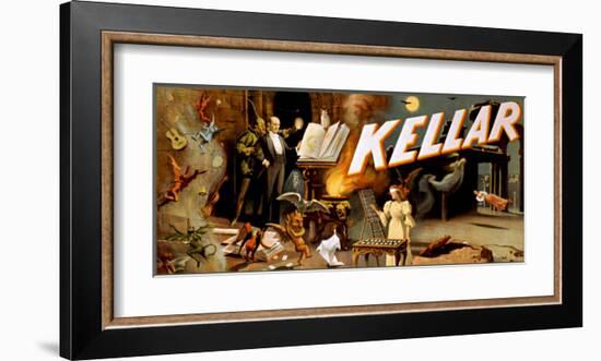 Keller the Magician-null-Framed Giclee Print