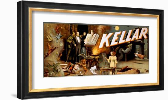 Keller the Magician-null-Framed Giclee Print