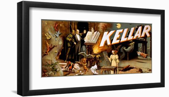 Keller the Magician-null-Framed Giclee Print