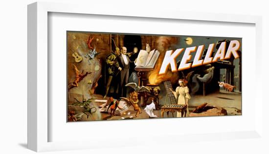 Keller the Magician-null-Framed Giclee Print