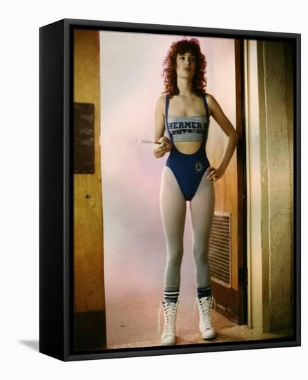 Kelly LeBrock - Weird Science-null-Framed Stretched Canvas