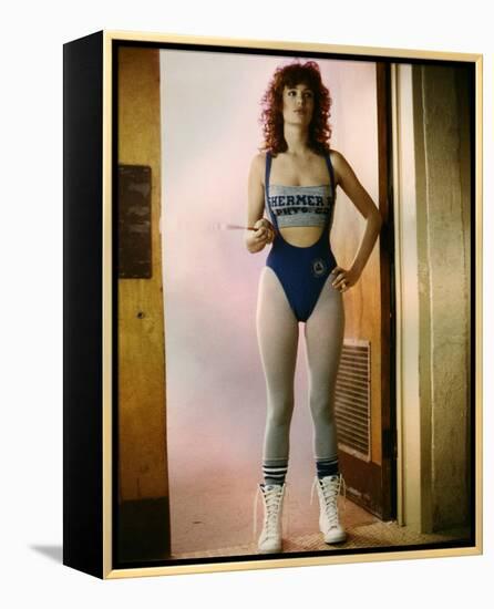 Kelly LeBrock - Weird Science-null-Framed Stretched Canvas