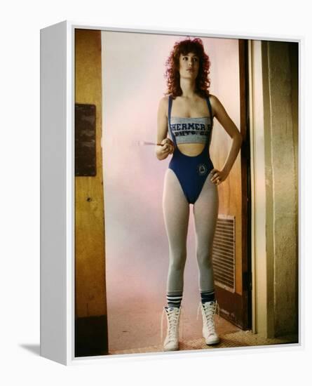 Kelly LeBrock - Weird Science-null-Framed Stretched Canvas