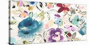 Floral Funk I-Kelly Parr-Stretched Canvas