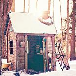 Winter Barn-Kelly Poynter-Stretched Canvas
