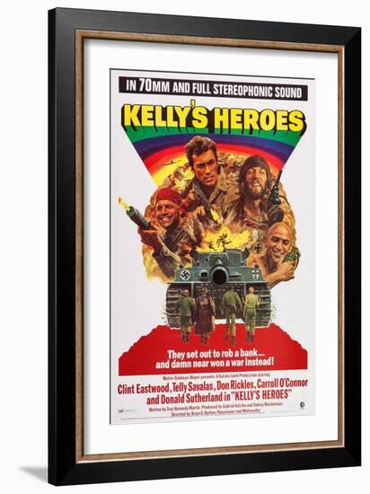 Kelly's Heroes-null-Framed Premium Giclee Print