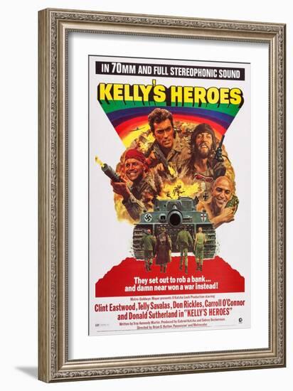 Kelly's Heroes-null-Framed Art Print