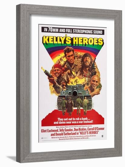 Kelly's Heroes-null-Framed Art Print